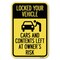 Signmission Safety Sign, 12 in Height, Aluminum, 23880 A-1218-23880 - alternate 1